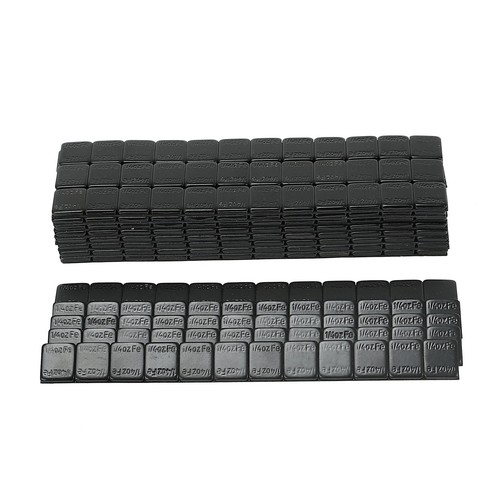 BLACK WHEEL WEIGHTS STICKON ADHESIVE TAPE WEIGHT 1/4 OZ ( 0.25 OZ) 360