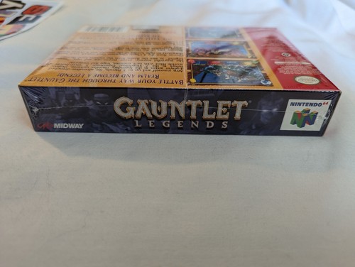 Gauntlet Legends Nintendo 64 N64 Brand New Sealed CiB Complete w/ box protector - Picture 18 of 22
