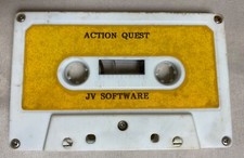 Action Quest Atari 400/800 By JV Software Vintage 1982 Game RARE image