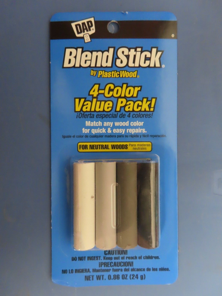 Dap Blend Stick 4 color Value Pack. For Neutral Woods. # 7079804103 NEW ...