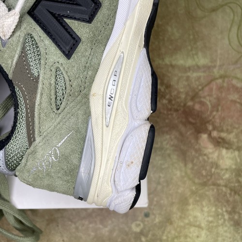 New Balance 990v3 JJJound Olive 2022 taglia 5,5 - Foto 2 di 8