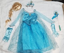 Authentic Disney Parks Elsa Costume Size 7/8