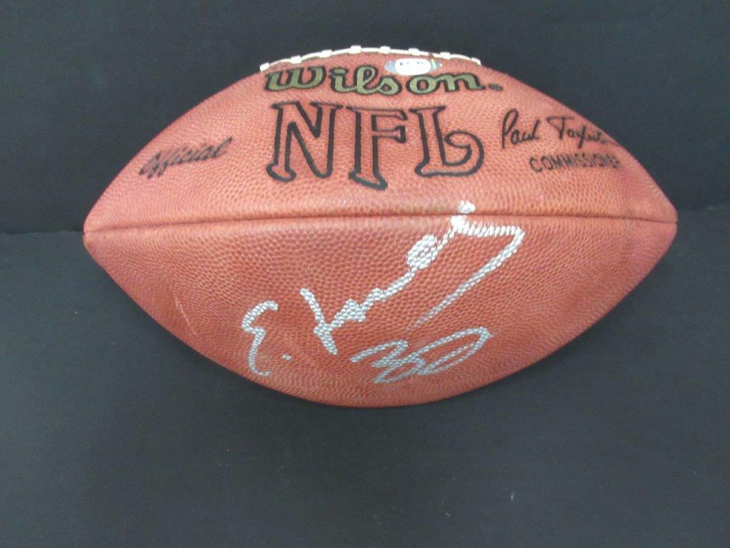 Edgerrin James Signed Official Wilson NFL Football Autograph PSA/DNA AG56338