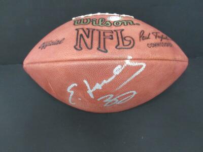 Edgerrin James Signed Official Wilson NFL Football Autograph PSA