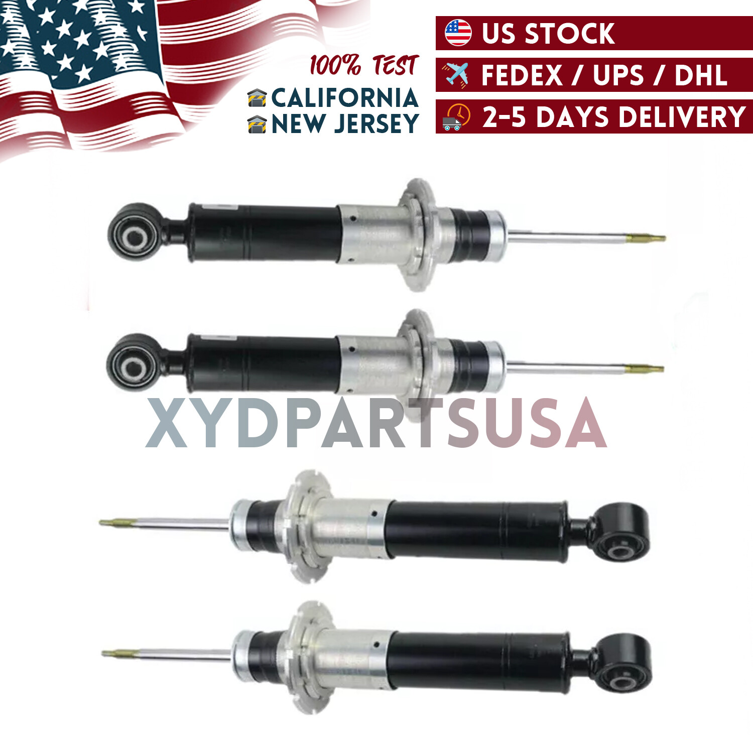 Full Set Front Rear Shock Strut Magnetic For Ferrari 458 Italia Spider Speciale 