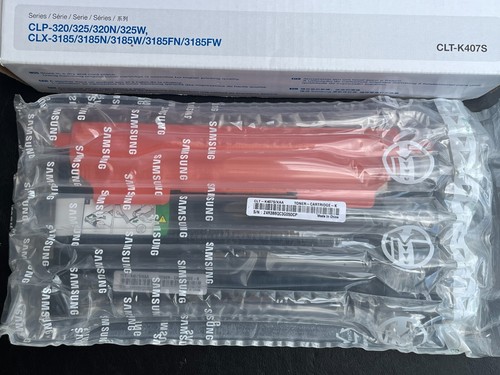 Véritable SAC SCELLÉ BOÎTE OUVERTE cartouches de toner Samsung K407 C407 M407 Y407 + BONUS - Photo 16/21