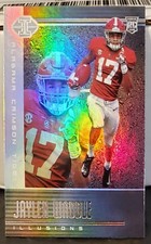 🔥Jaylen Waddle 2021 Panini Chronicles Illusions Selecciones de draft RC No. 107 delfines