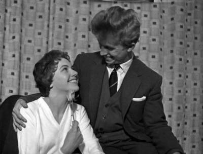 Tommy Steele And Ann Donoghue 1958 Old Photo 1