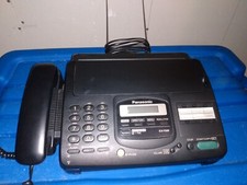 PANASONIC KX-F580C FAX WITH PHONE AND ANSWERING MACHINE BLACK 
