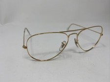 RAY BAN AVIATOR 58mm RB 3025 001/58 GOLD 58/14/135 SUNGLASSSS ITALY METAL I894