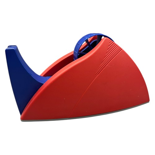 Tesa Easy Cut Tischabroller Rot Blau Tesafilm Klebeband Abroller Büroequipment - Bild 7 von 7