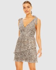 La Maison Talulah Anthropologie Dress Animal Print Medium Women’s New $299