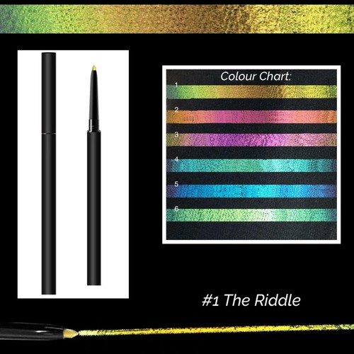 Multi Chrome Eyeliner Chameleon Eyeshadow Pen Rainbow Colour Shifting Makeup UK - Picture 13 of 18