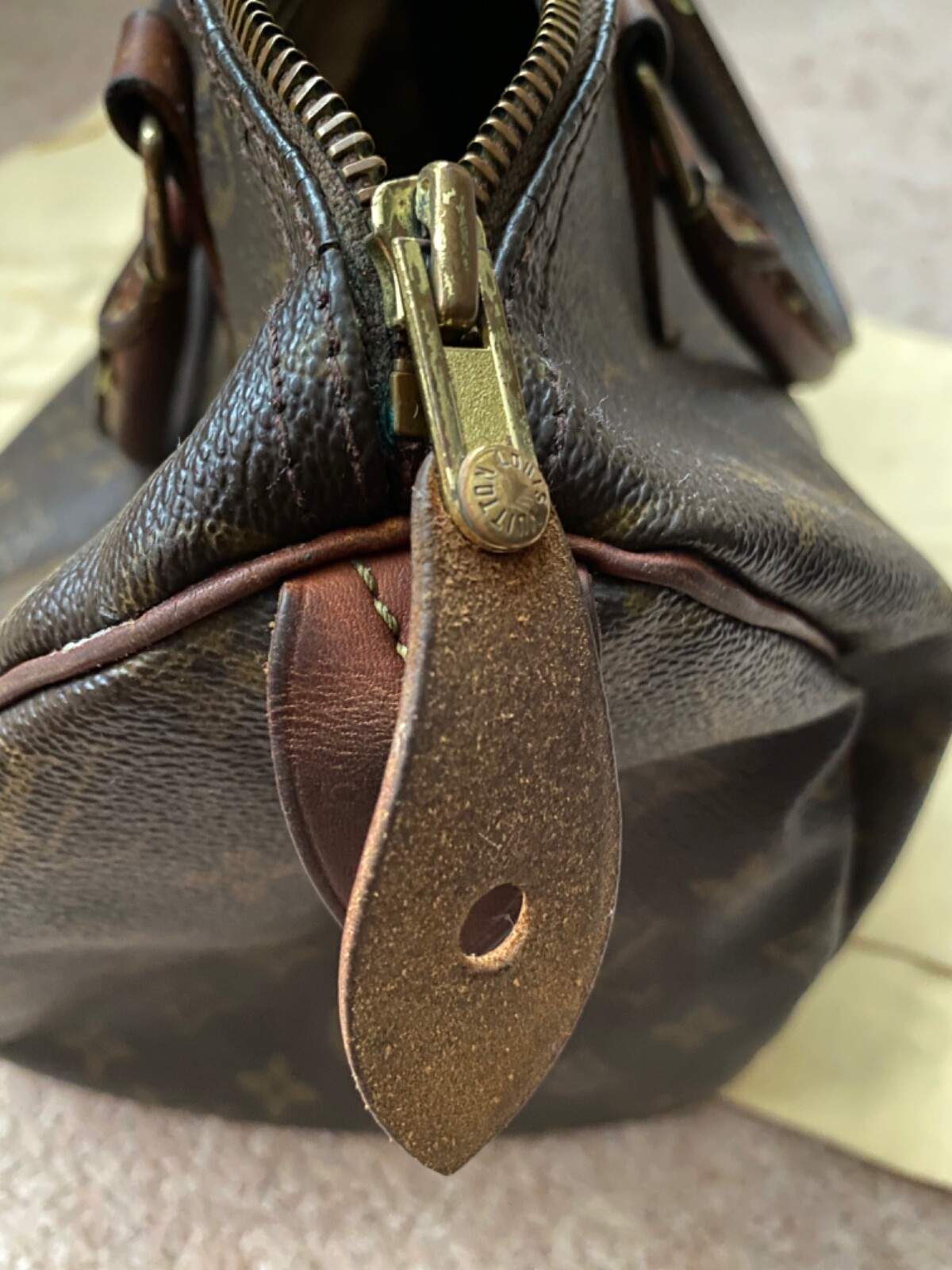 Louis Vuitton vintage speedy 30 designer bag classic Gem