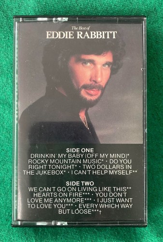 The Best of Eddie Rabbitt by Eddie Rabbitt Cassette Tape, Warner Bros., 1979.