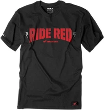 Factory Effex Honda Ride Red Bolt Short Sleeve Graphic Men's T-Shirt - Mens