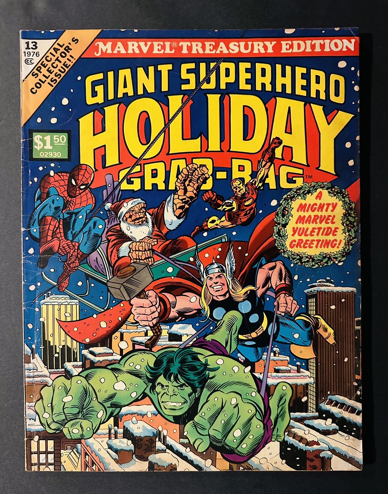 marvel treasury edition 13 | 1976 | Giant Superhero Holiday Grab Bag ! - Picture 1 of 2