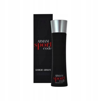    GIORGIO ARMANI CODE SPORT EDT 75ML EAU DE TOILETTE Neu OVP in Folie  