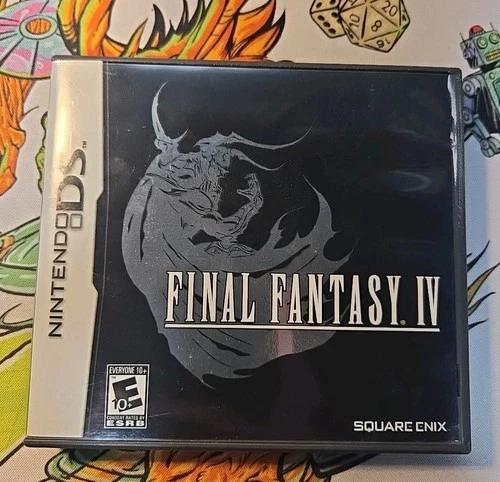 Final Fantasy IV 4 Square Enix Nintendo DS Authentic COMPLETE CIB Tested 