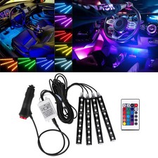 4PCS 48 LED Interior Lights with Remote 12V R...