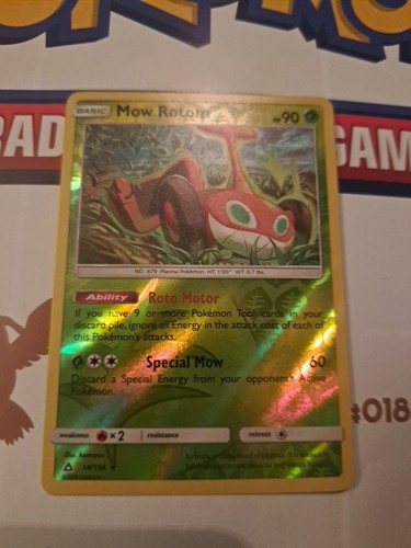 Mow Rotom 14/156 Sm-Ultra Prism Reverse Holo