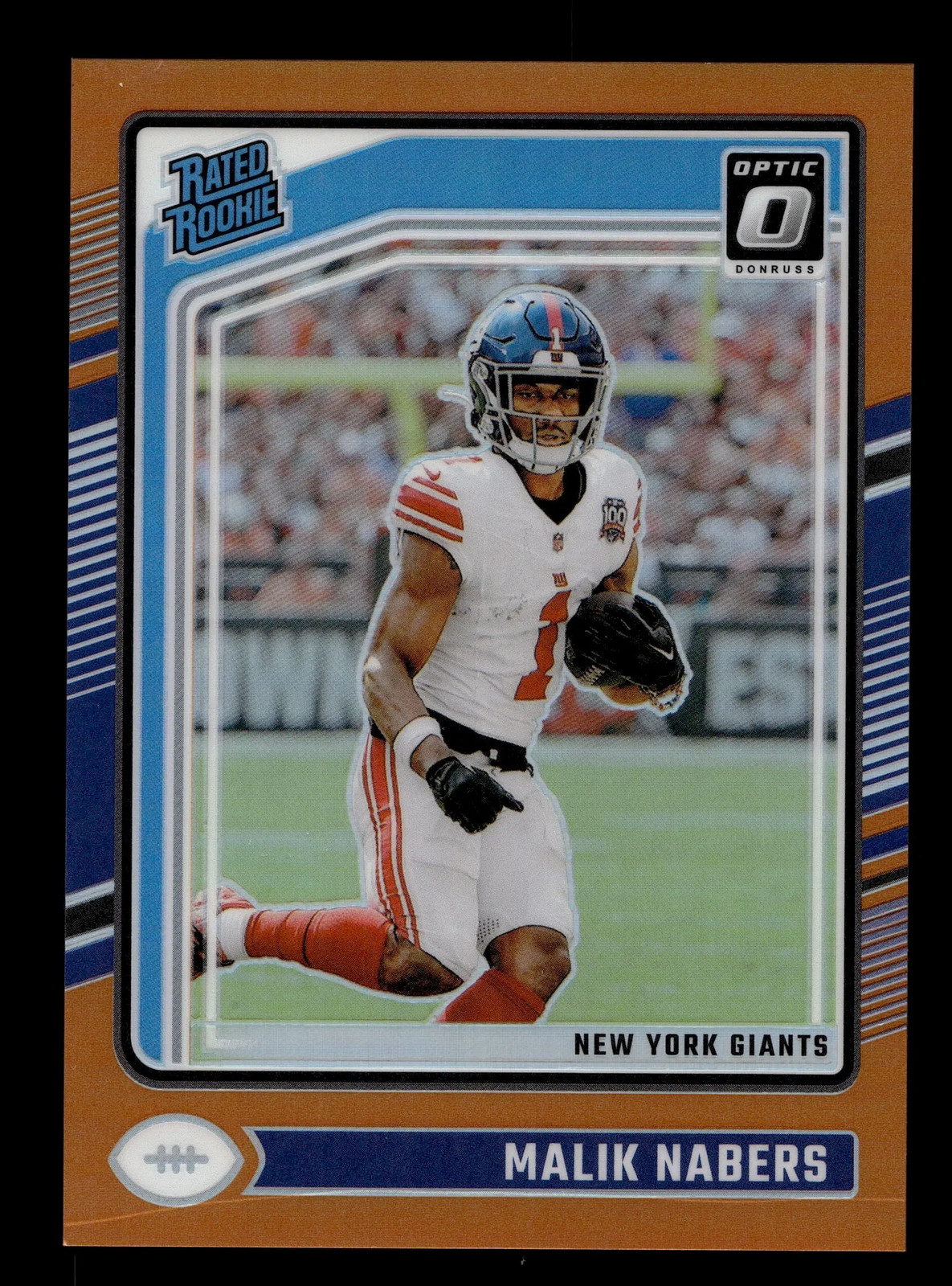 2024 Panini Donruss Optic #271 Malik Nabers /249 Orange