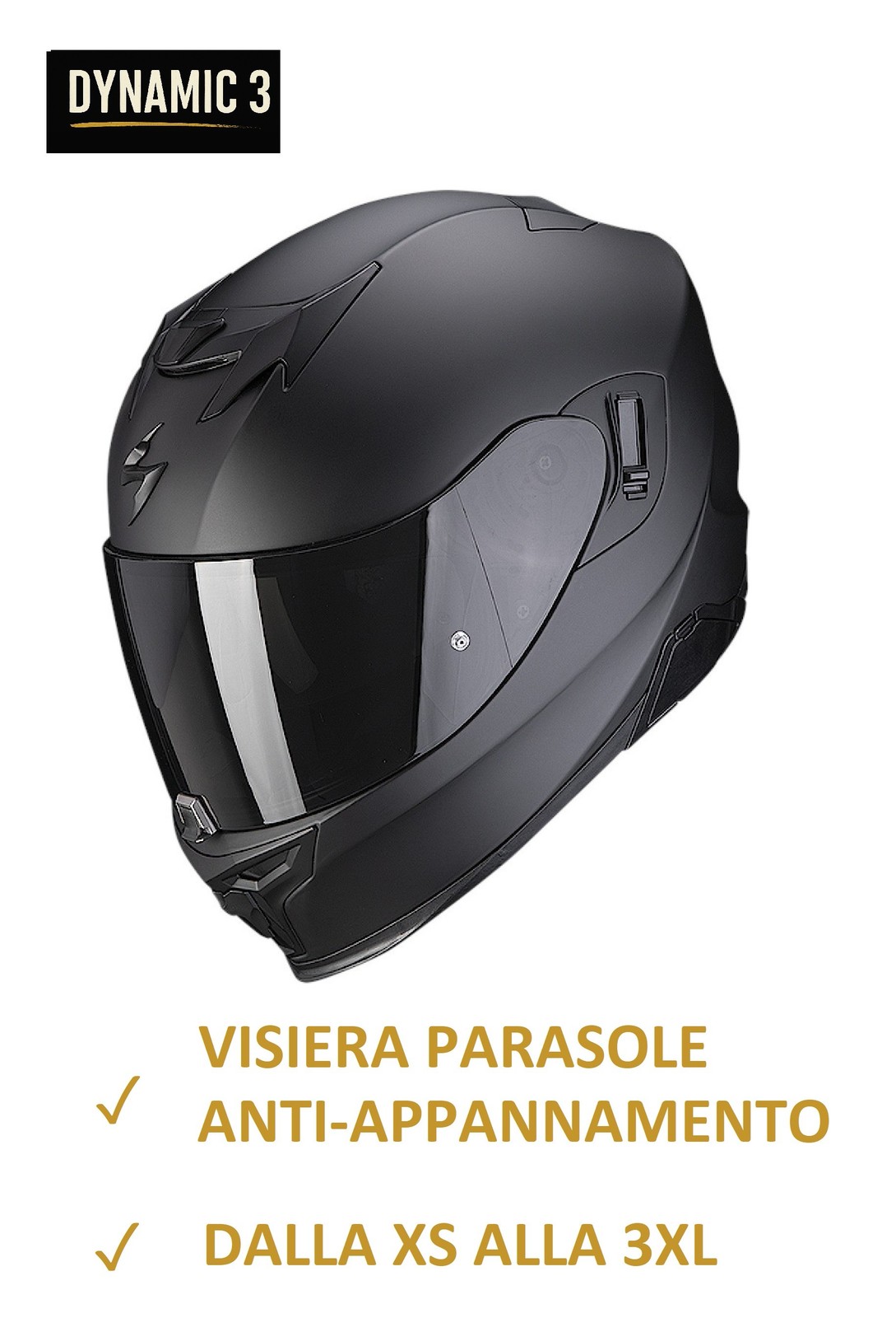 Cruizer Casco Jet Moto Scooter Omologato Doppia Visiera Nero Opaco Grafica Rosso