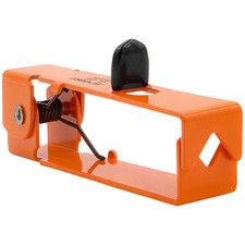 Zenport ZL229 Thorn and Leaf Stripper w/ Insulated Finger Rest, Orange