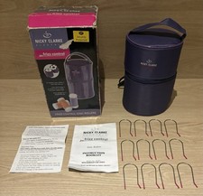 Nicky Clarke Frizz Control Ionic Rollers Hair Rollers Curlers NCR3 Complete VGC