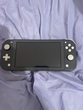 Nintendo Switch Lite Gray Handheld System NOT WORKING BLUE LIGHT OF DEATH READ