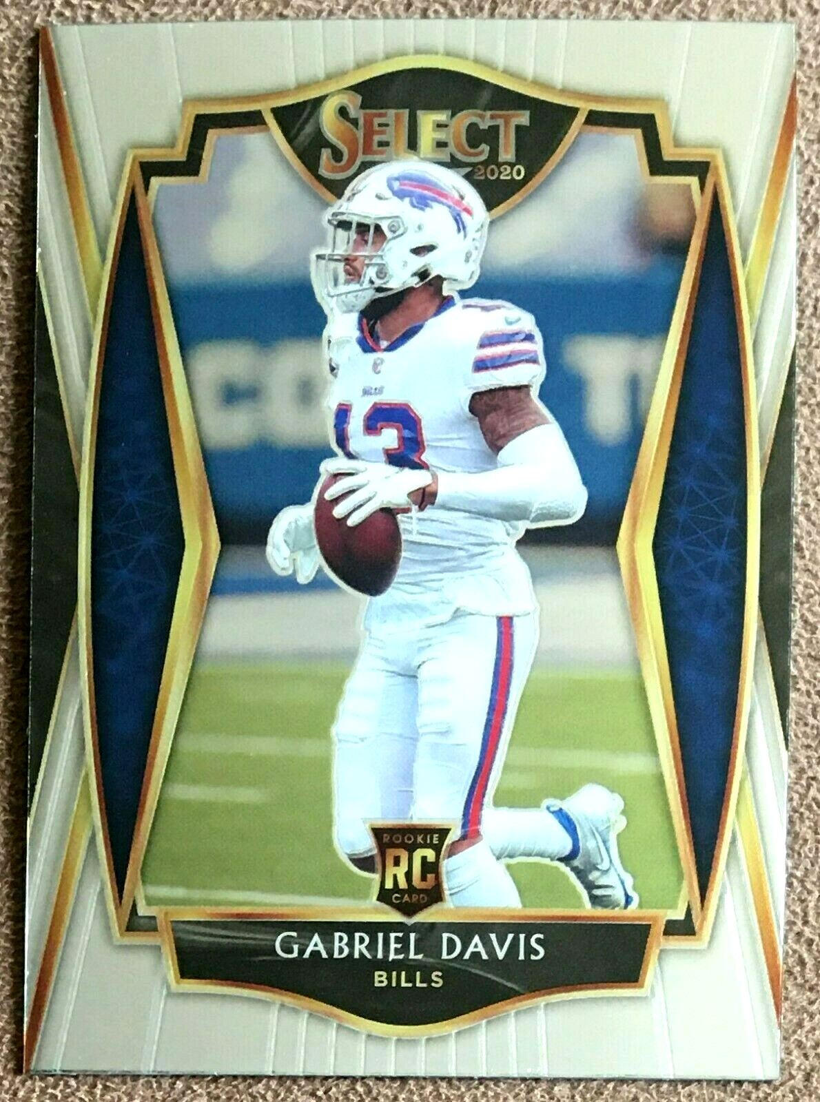 2020 Panini Select Premier Level - Gabriel Davis #182 (RC, SP) Buffalo Bills