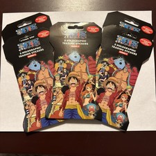 2026 SEALED One Piece Series 2 Holographic Sticker Packs LOT OF 5          