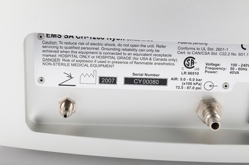 EMS SA CH-1260 Swiss DolorClast Stoßwellentherapiegerät - Bild 5 von 7