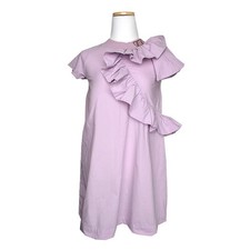 Fendi Kids Lavender Frill Dress 10 135833376