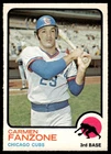1973 O-Pee-Chee Baseball Carmen Fanzone #139