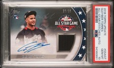 2018 TOPPS UPDATE GLEYBER TORRES RC ALL-STAR STITCHES /25 AUTO SSP PSA 10 GEM 💎
