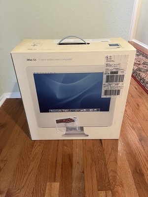 Apple iMac G5 17  1.6GHz PowerPC 1.5GB 80GB A1058 Original Box Complete