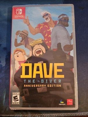 Dave the Diver Anniversary Edition Nintendo Switch BRAND NEW FACTORY SEALED ESRB