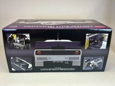 1:18 KYOSHO LANCIA 037 RALLY PRESENTATION (white) 1200pcs 08304W