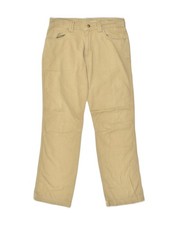 ZARA Mens Straight Jeans W32 L31  Beige Cotton WC01