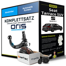 Anhängerkupplung ORIS abnehmbar für SEAT Tarraco SUV +E-Satz NEU AHK