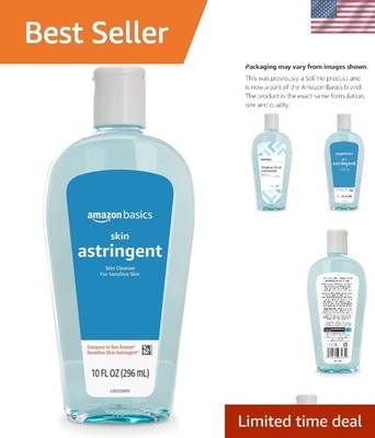 Paraben-Free 10 Oz Liquid Cleanser -  Astringent for Sensitive Skin Care