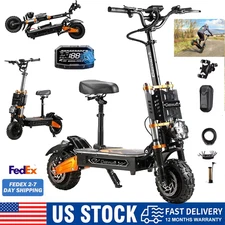 Adults Electric Scooter Folding Dual Motor 8500W 60V 43AH 11" Road Tires 53MPH