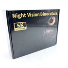 Brand New Night Vision Binoculars 5K Ultra HD & 10X Digital Zoom Black