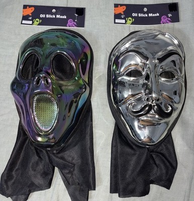 Set Of 2 Adult Haloween Masks New With Tags Unbranded