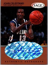 1999 Sage Auto Bronze /650 John Celestand #A12 Rookie Auto RC