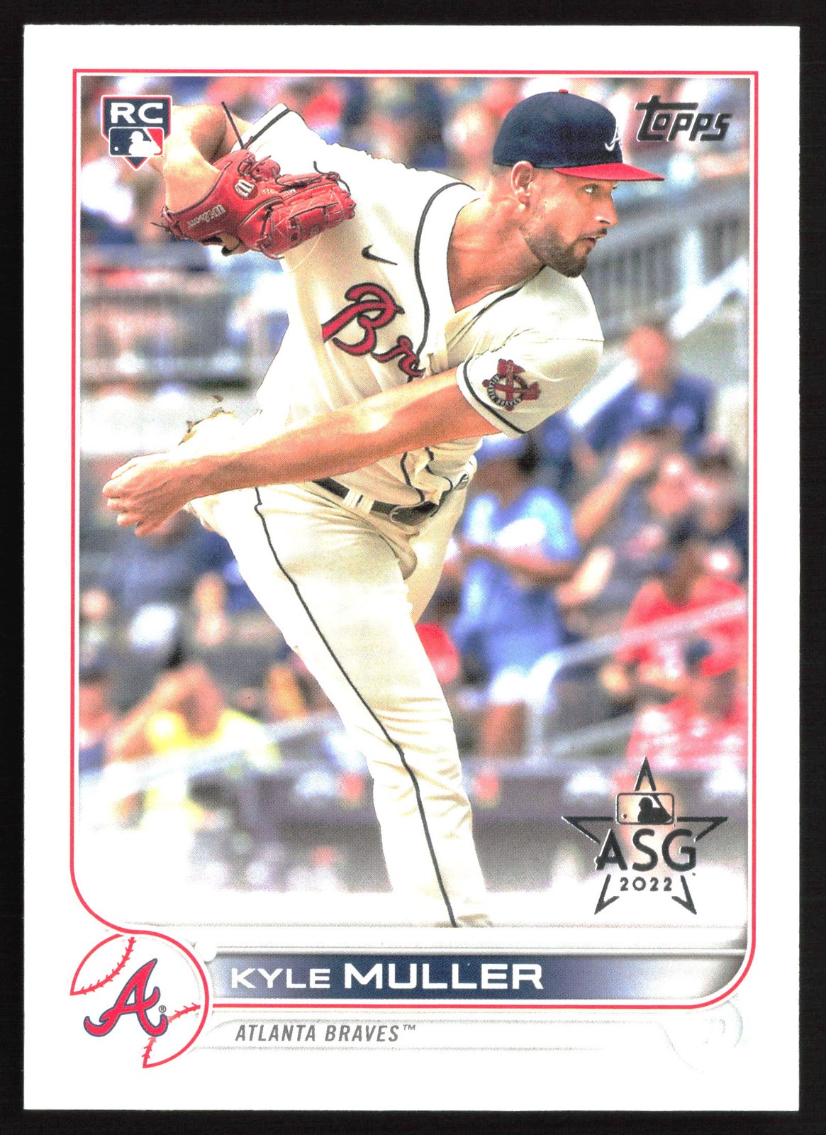 2022 Topps #30 Kyle Muller All-Star Game Stamped