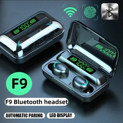 F9-5 Wireless Bluetooth Kopfhörer HiFi Stereo Sport Ohrhörer, Headset mit Mikrofon,