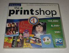 The Printshop Version 23 2008, PC, DVD-ROM Software Broderbund