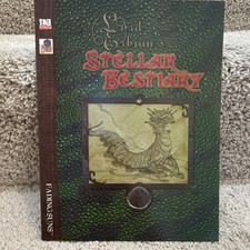 Livre de rôle couverture souple Fading Suns Lord Erbian’s Stellar Bestiary 2000 MPN FS*252